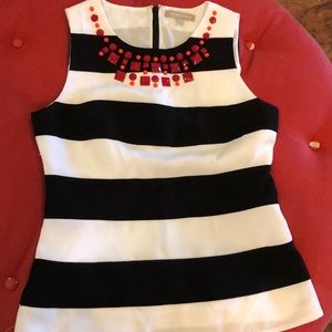 Banana Republic size 6 striped top